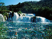 Kroatien - Krka-Wasserfälle